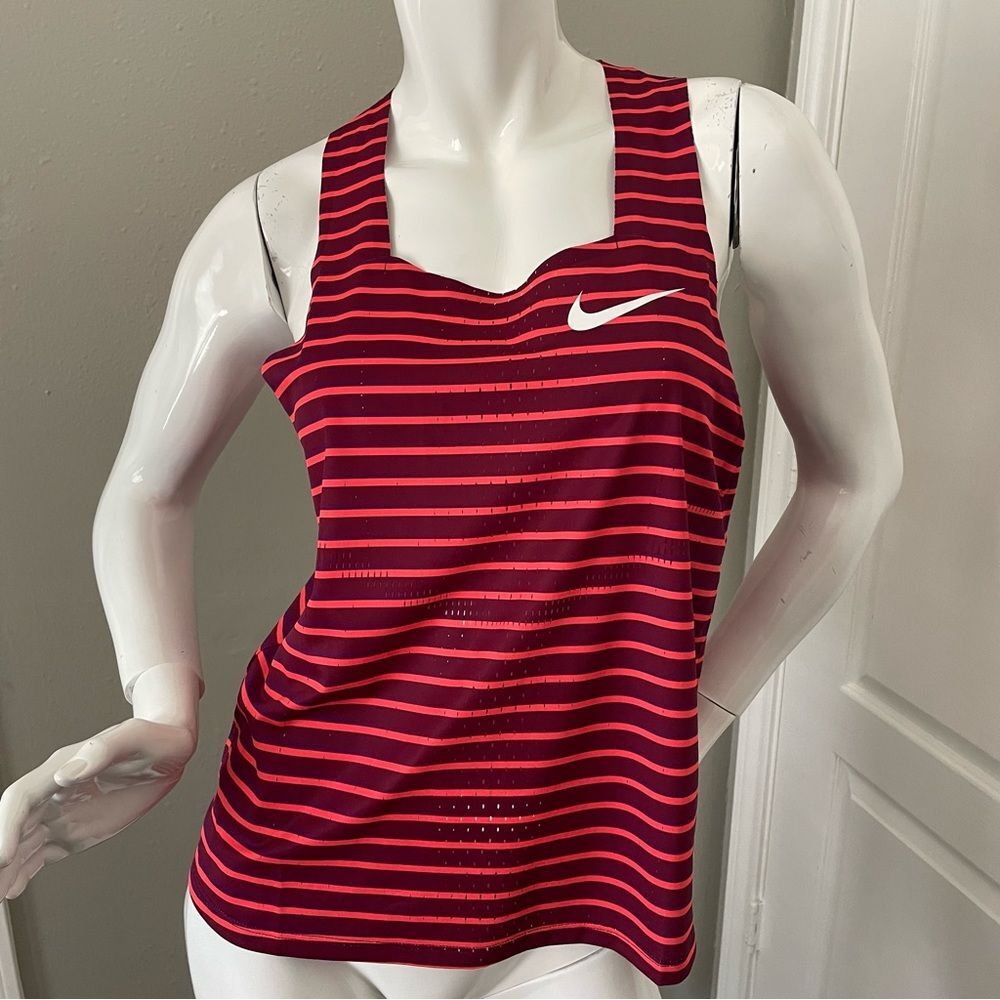 Nike Dri-Fit Adv Aeroswift Running Slim Fit Singlet Women’s Sz Large